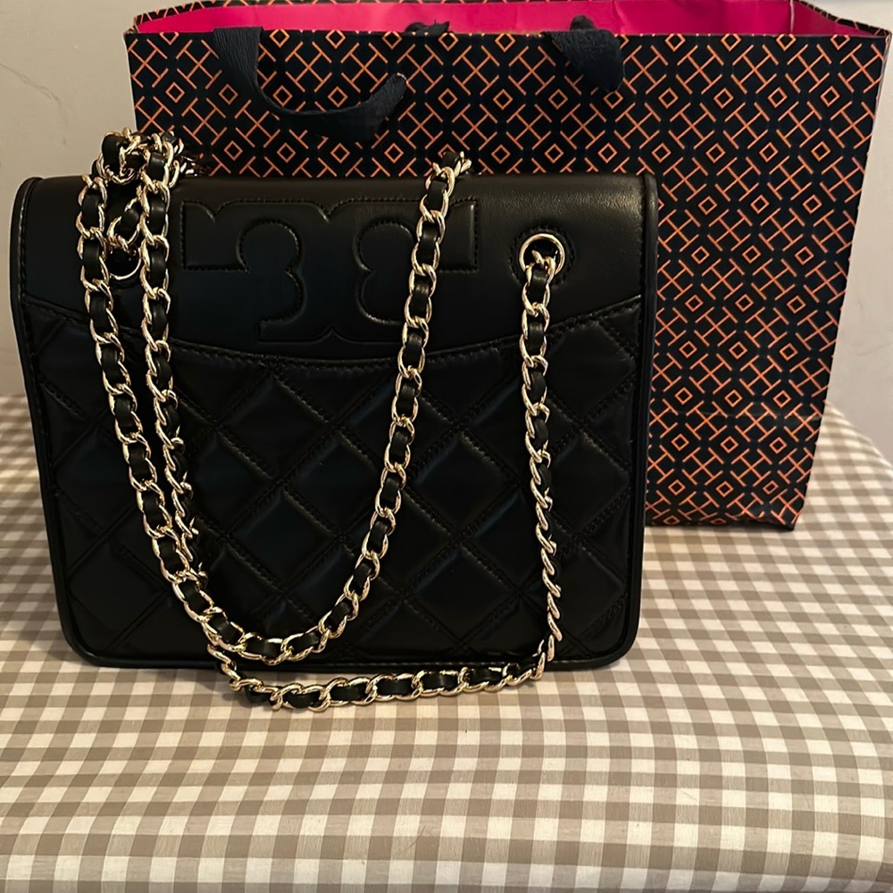Tory Burch Savannah bag  w/ Fleming details